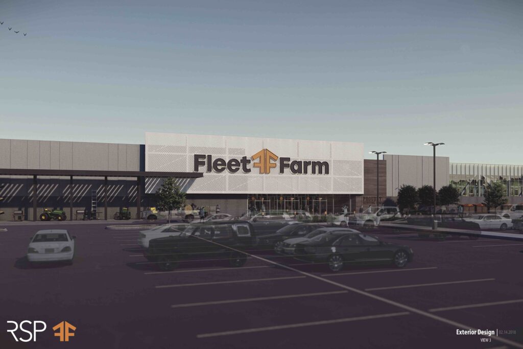 Mills Fleet Farm Rendering