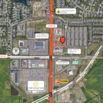 Map showing commercial land near 85th Street, Minnesota Avenue and Veterans Parkway