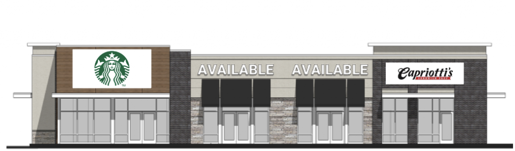 Starbucks And Capriotti’s Lease Space At New Retail Center On Popular Corner
