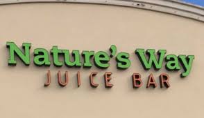 natures way juice bar logo