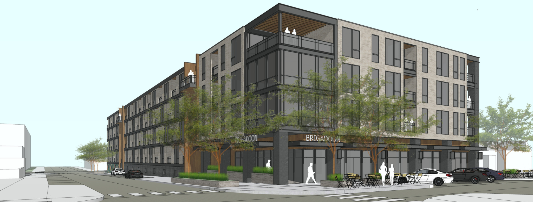 New Commercial And Apartment Community Will Transform South Downtown Lot