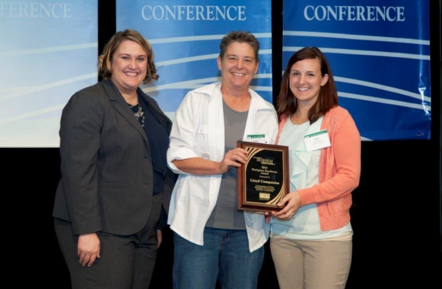 Lloyd Receives Workplace Excellence Award