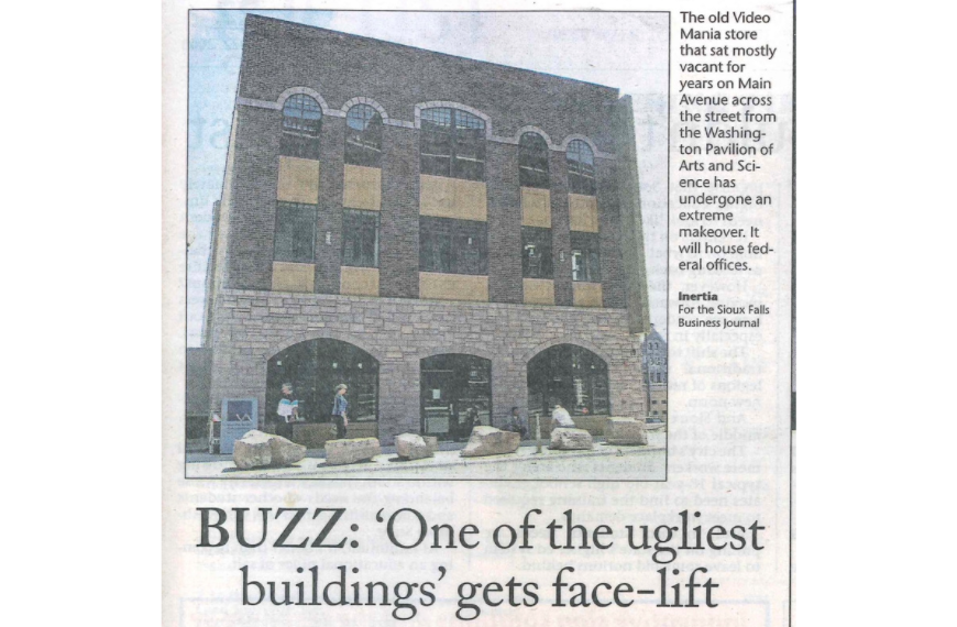 2008 Building Renovation 314 S Main Ave News Article