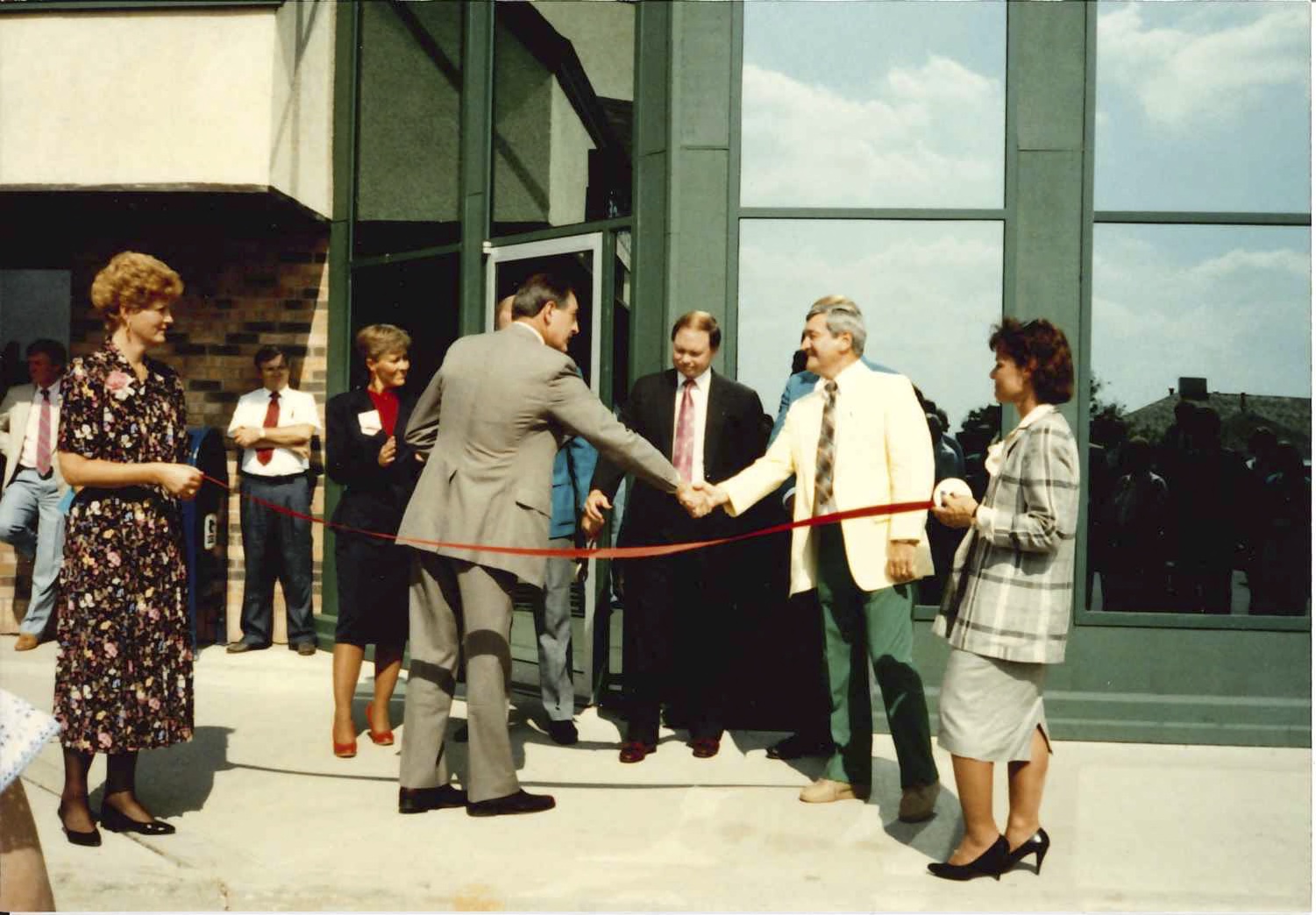 1988 Park Place Center Ribbon Cutting