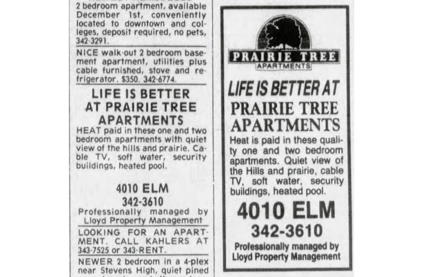 1984 Prairie Tree RC News Article