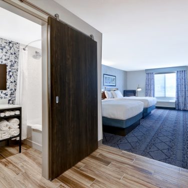Hilton Garden Inn Cedar Rapids, IA - Two Bedroom Hotel Room