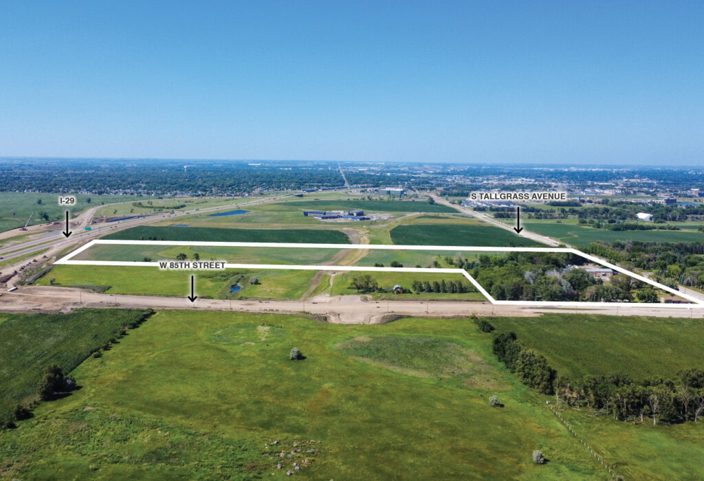 Development land between I-29, W 85th Street and S Tallgrass Avenue in southwest Sioux Falls