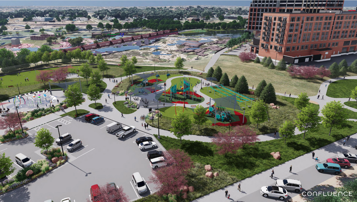 New Dog Park at Jacobson Plaza