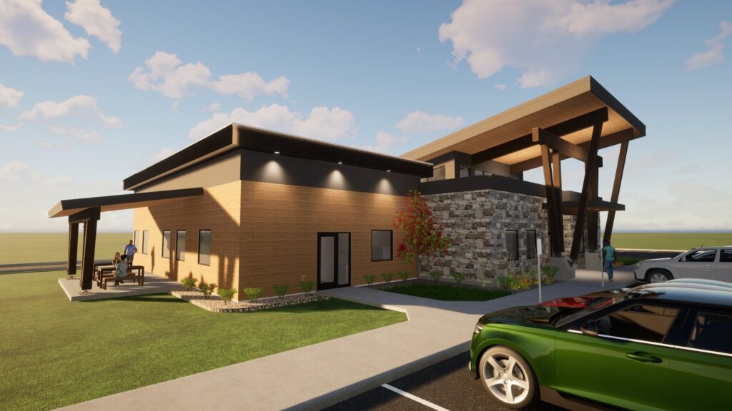 Sundance State Bank Rendering