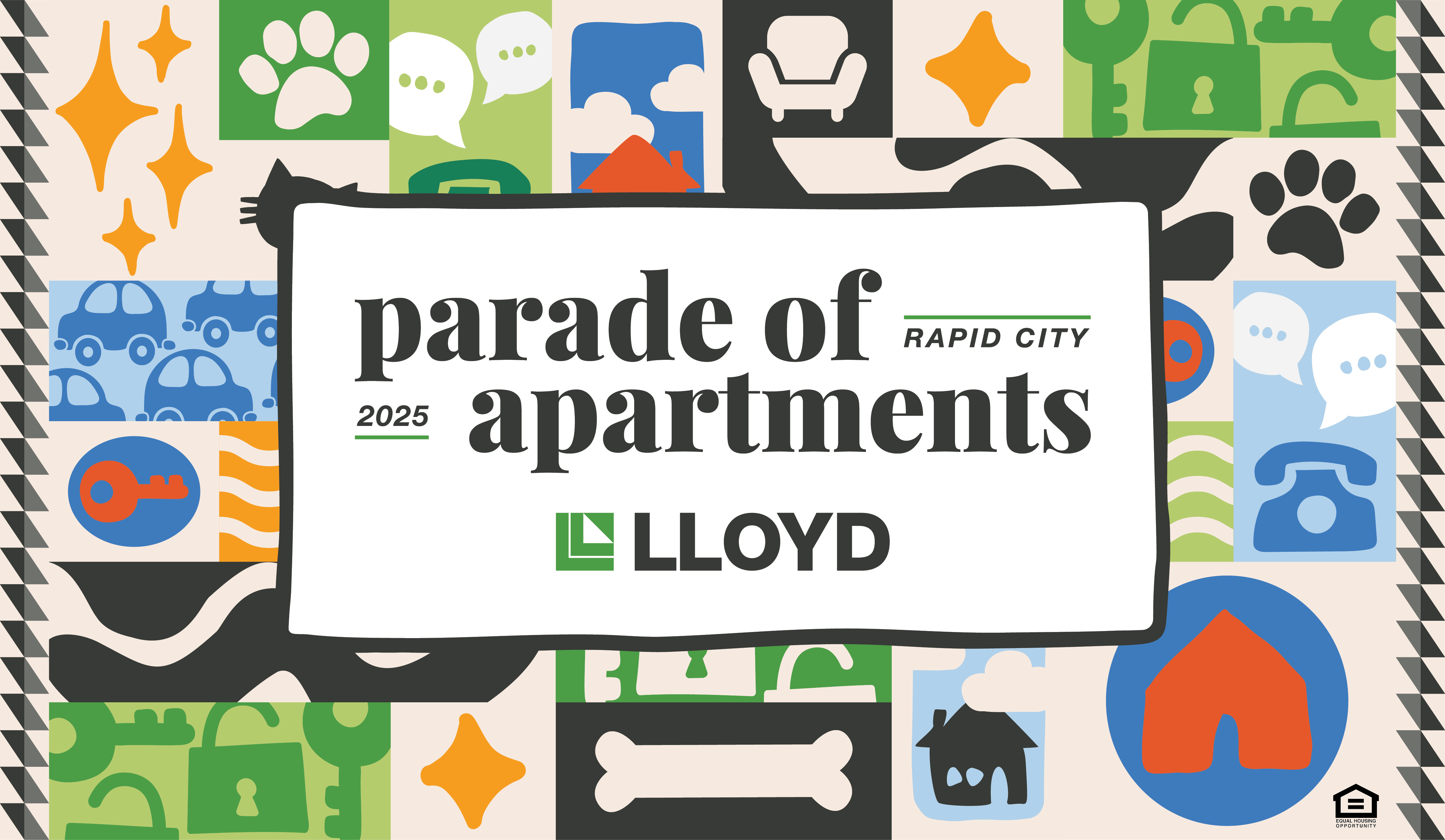 Rapid City Parade of Apartments Event Logo