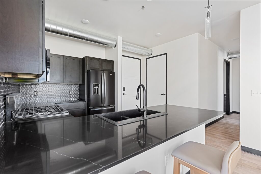 Block 5 Lofts Kitchen