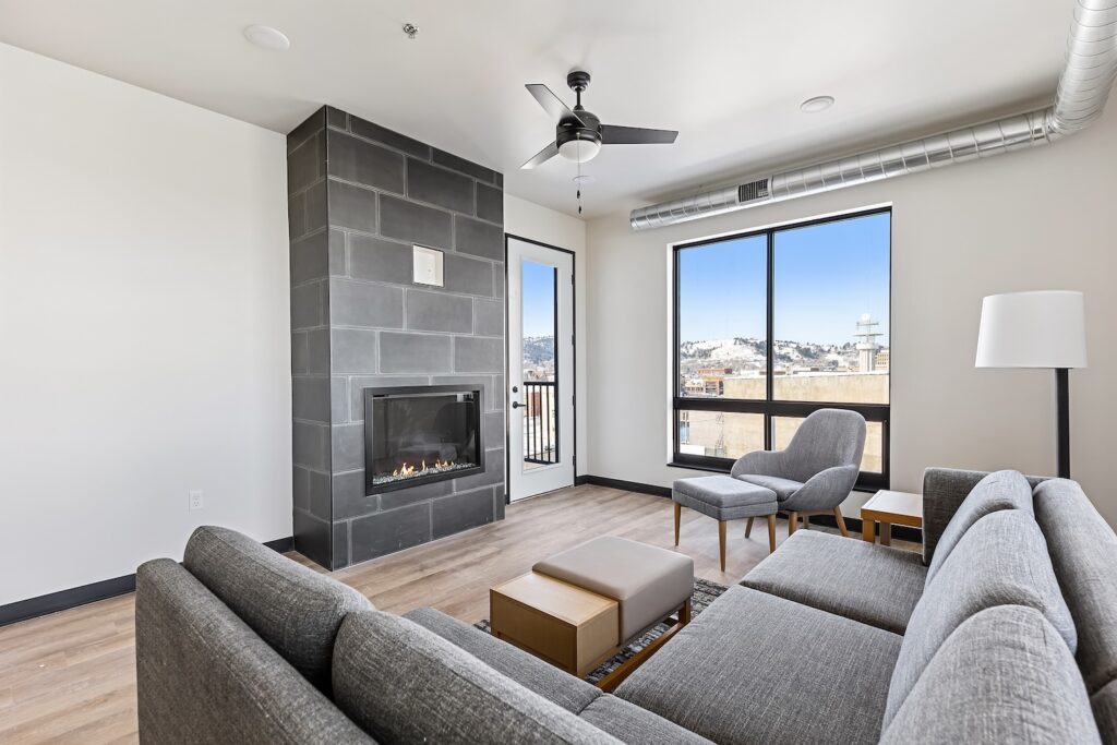 Block 5 Lofts living room 