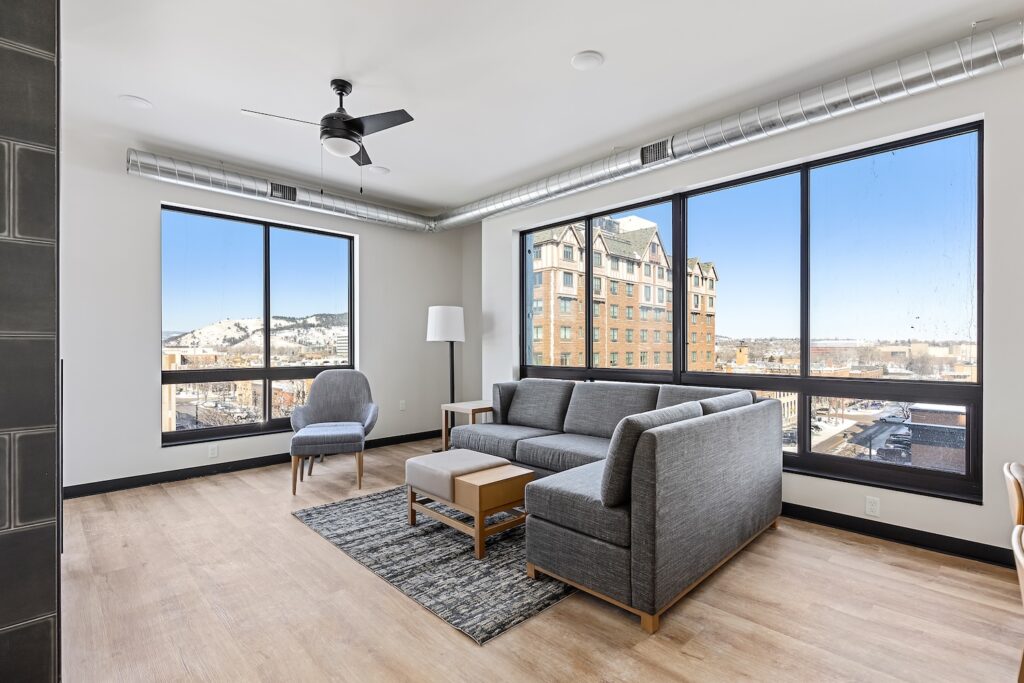 Block5 Lofts Living Room