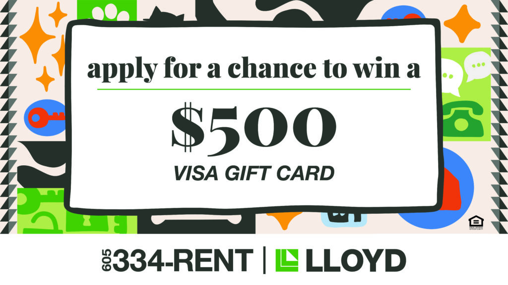 $500 Parade of Apartments Graphic