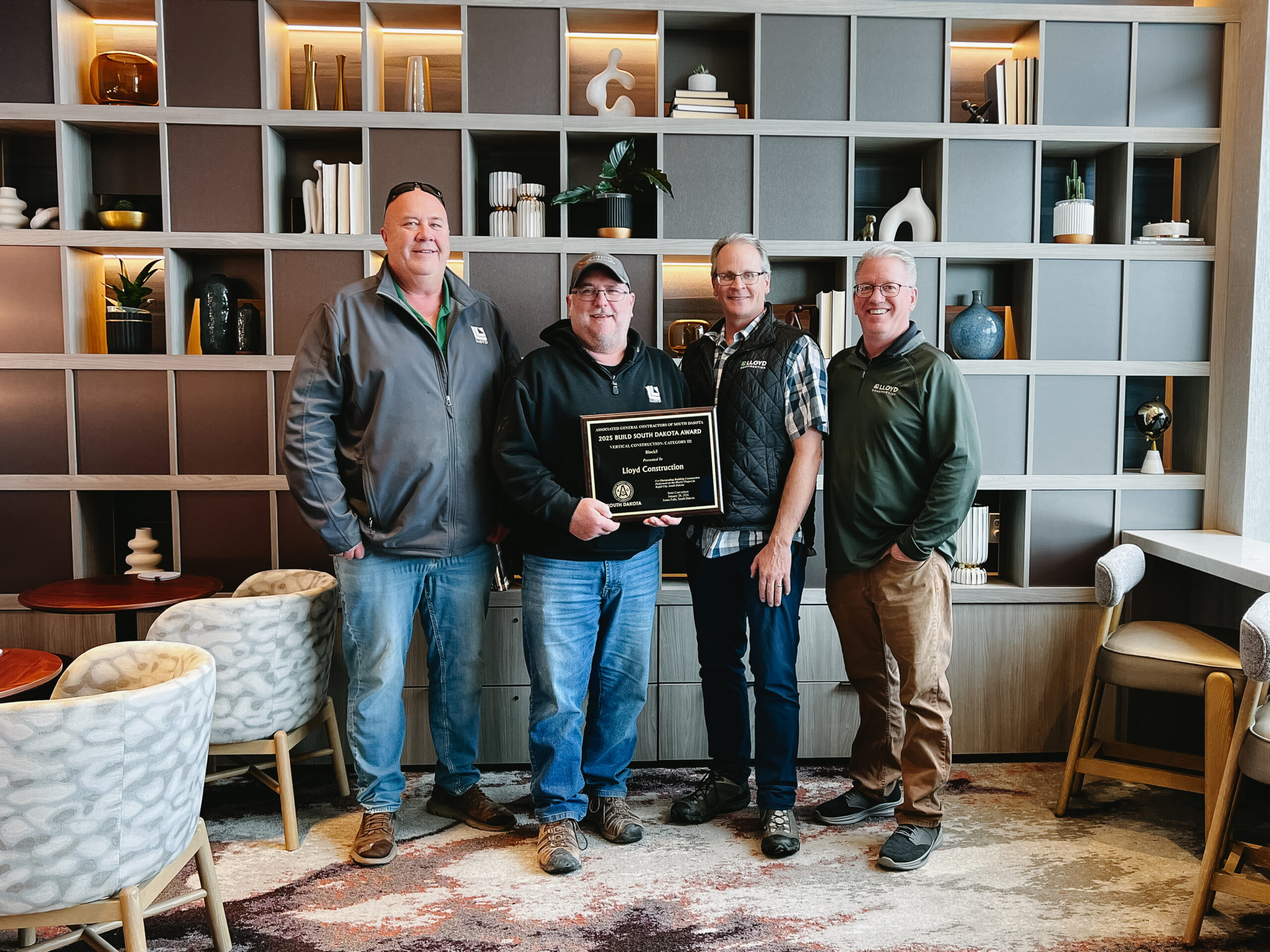 Lloyd Construction’s Block5 Receives Statewide Construction Award