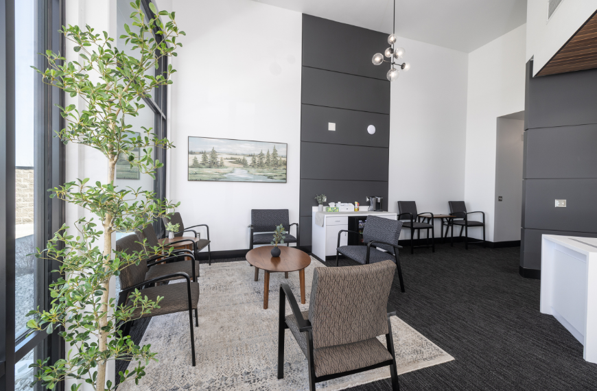 Modern Dental Waiting Room