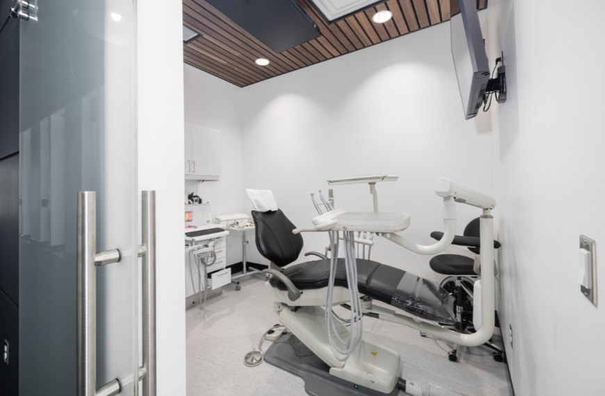 Modern Dental Exam Room