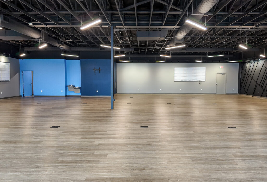 Spacious retail sales floor within the 4,071 SF Empire Place suite