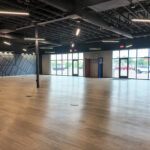 Retail showroom and open floor area in Suite 4125
