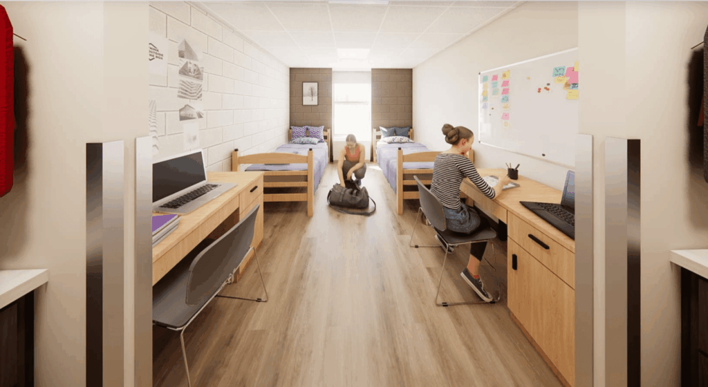 Olson Hall USD Construction Rendeering