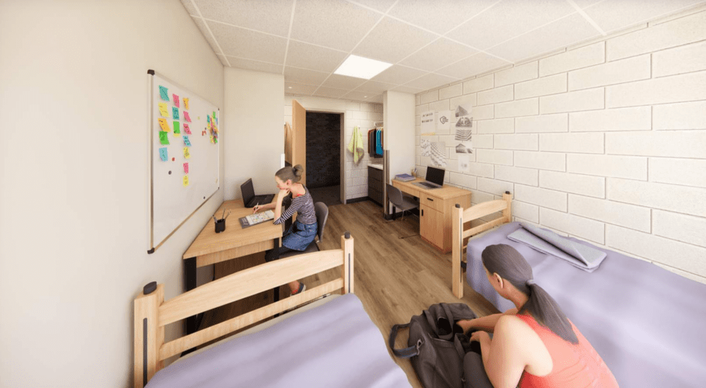 1960s-era USD Dorm Set For Modern Makeover By Lloyd Construction