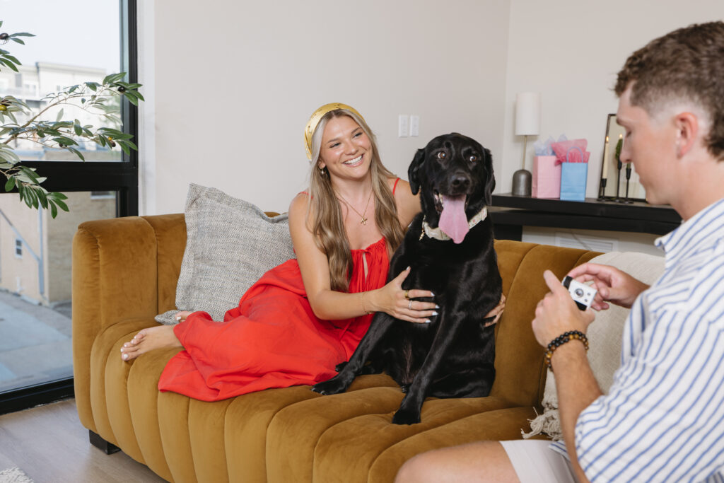 One2 living room wtih dog