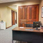 Reception area in Oakbrook I Suite 211 office space in Sioux Falls