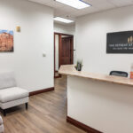 Reception area in southcentral Sioux Falls office suite