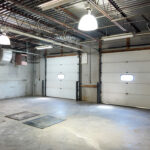 Shop space with two overhead doors in Sioux Falls flex building