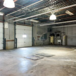 Flex building shop space with two overhead doors