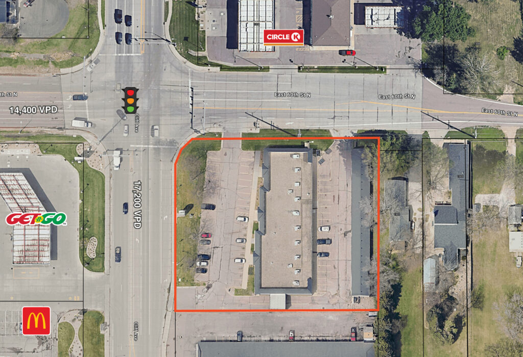 1.51-acre commercial redevelopment site in Sioux Falls