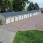 Detached storage units at North Cliff Plaza