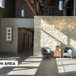 Shared building entrance and lobby