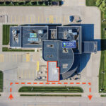 Drive-thru circulation along East Cherry Street